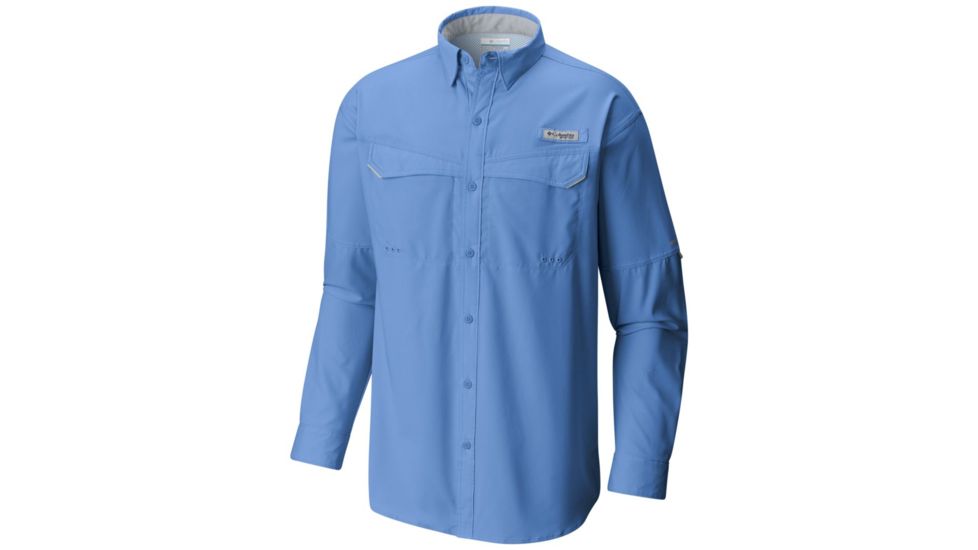 Columbia Low Drag Offshore Long Sleeve Shirt - Mens, White Cap, Small, 1450041450-S