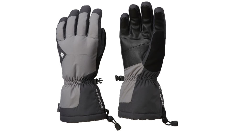 Columbia M Tumalo Mountain Glove, Boulder, Shark, S - Mens, 1827681003-S