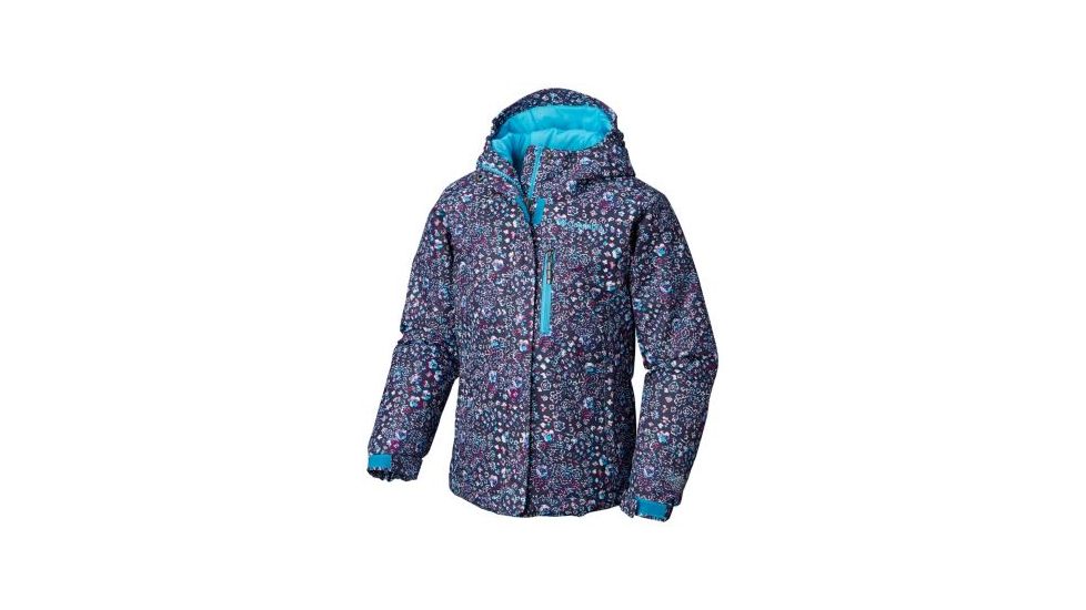 Columbia Magic Mile Jacket - Girls, Atoll Floral Print, 2T, 1753942404-2T