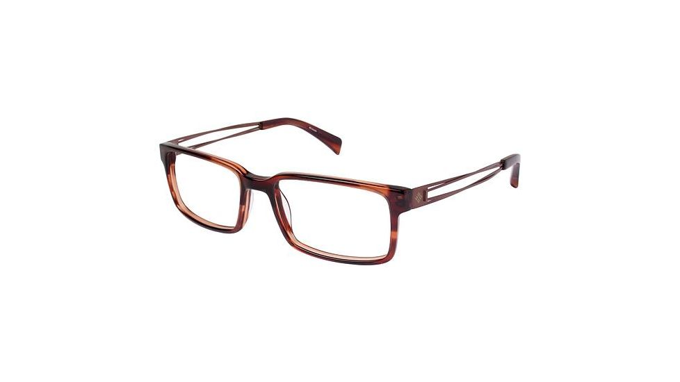Columbia MCBRIDE Bifocal Prescription Eyeglasses - Frame BROWN TORT, Size 54/17mm CBMCBRIDE01