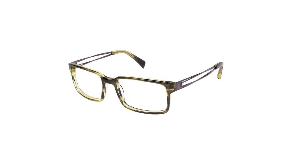 Columbia MCBRIDE Bifocal Prescription Eyeglasses - Frame OLIVE TORT, Size 54/17mm CBMCBRIDE03