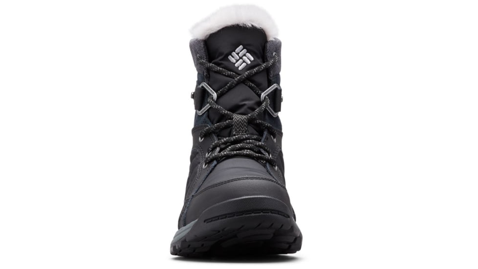 Columbia Meadows Shorty Omni-Heat 3D - Womens, HEAT-Black, Steam, Medium, 5, 1791321010-5