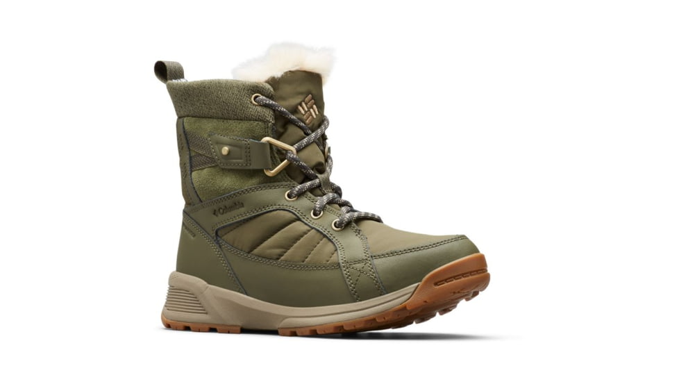 Columbia Meadows Shorty Omni-Heat 3D - Womens, HEAT-Nori, Pebble, Medium, 6.5, 1791321383-6.5