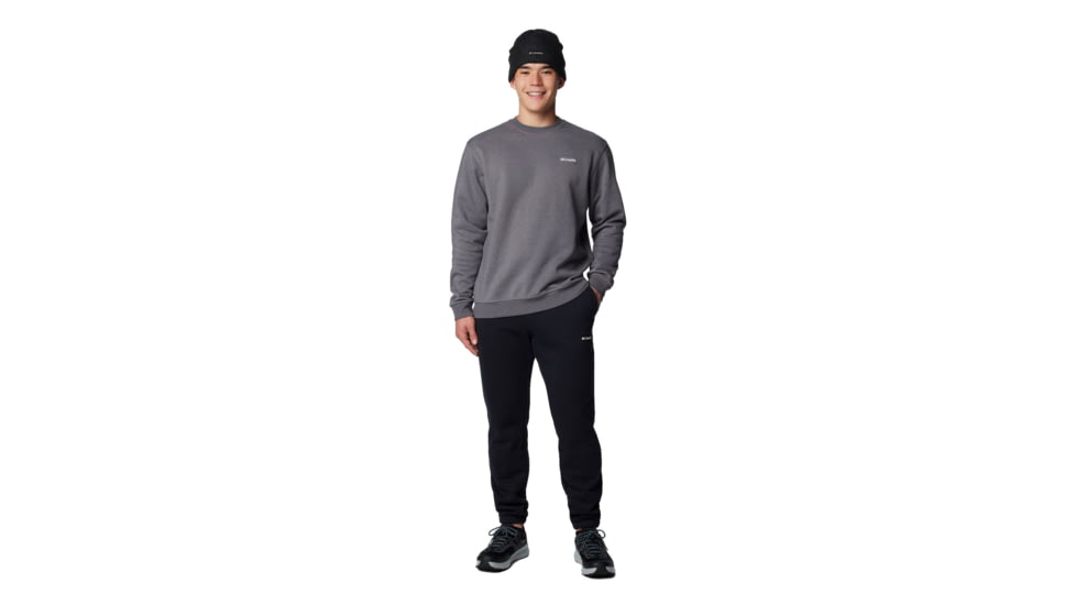 Columbia Meridian Creek Crew - Mens, City Grey Heather, Small, 2095701023-023-S