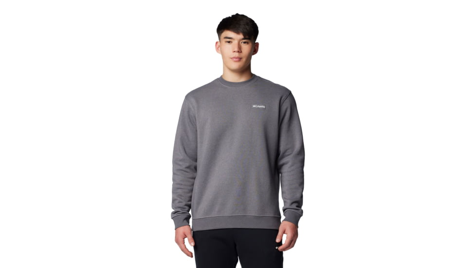 Columbia Meridian Creek Crew - Mens, City Grey Heather, Small, 2095701023-023-S