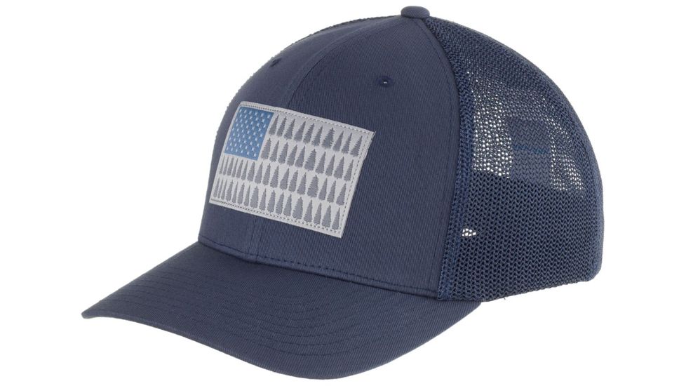 Columbia Mesh Ball Cap-Zinc/Tree Patch-L/XL