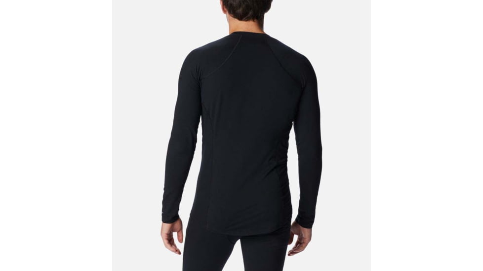 Columbia Midweight Stretch Long Sleeve Top - Mens, Black, Large, 1638591-011-L