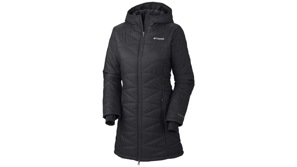 Columbia Mighty Lite Hooded Jacket - Women's, Black, Small, 307748