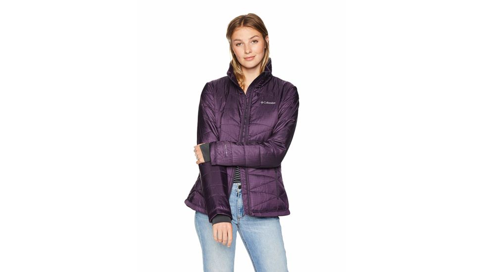 Columbia Mighty Lite III Jacket, Dark Plum, Extra Small - Womens, 1476761506-XS