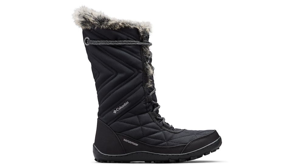 Columbia Minx Mid III Boot - Womens, Black/Ti Grey Steel, 9 US, Medium, 1803121010-9