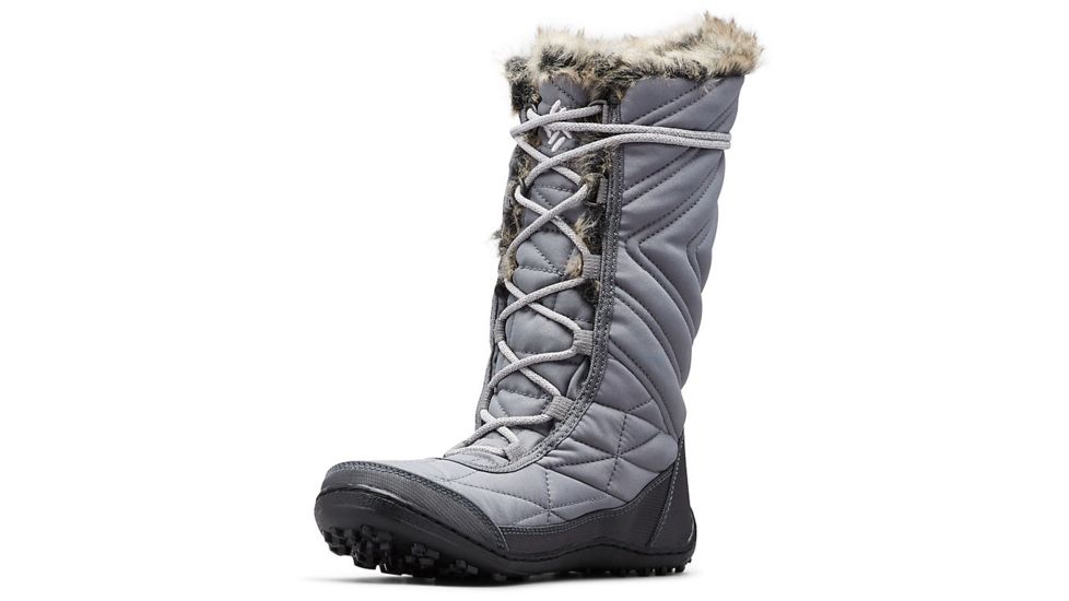 Columbia Minx Mid III Boot - Womens, Ti Grey Steel/Grey Ice, 6.5 US, Medium, 1803121033-6.5