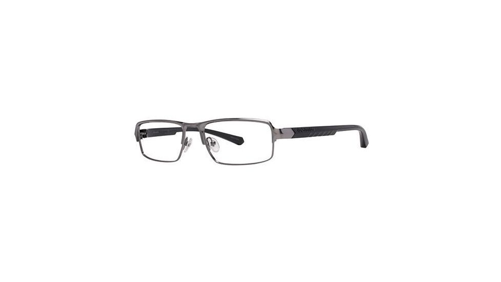 Columbia Modoc Progressive Prescription Eyeglasses - Frame Matte Light Gunmetal/Black, Size 53/17mm CBMODOC01