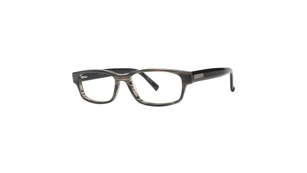 Columbia Mount Diablo Bifocal Prescription Eyeglasses - Frame Grey Stripe/Black, Size 53/16mm CBMOUNTDIABLO01