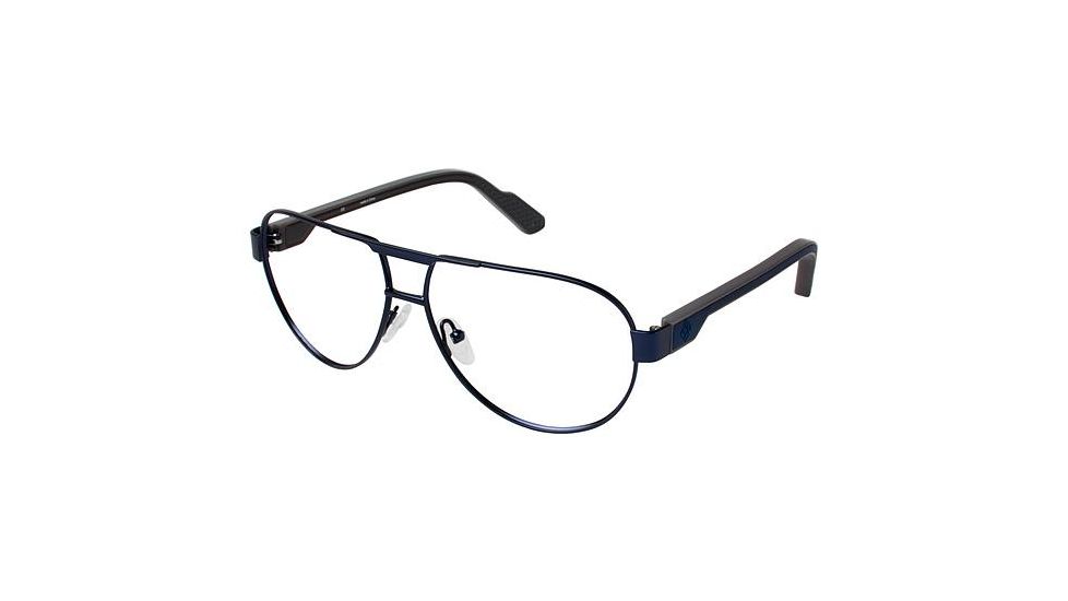 Columbia MOUNT JACKSON Single Vision Prescription Eyeglasses - Frame NAVY/NAVY, Size 57/12mm CBMTJACKSON03