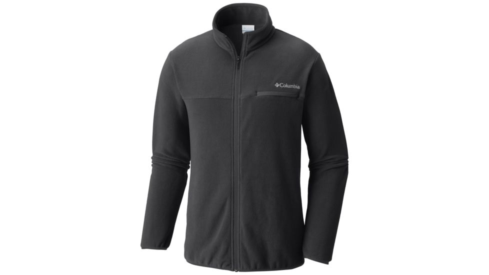 Columbia Mountain Crest Full Zip Hoody - Men's, Black, S, 1778471010-10-S