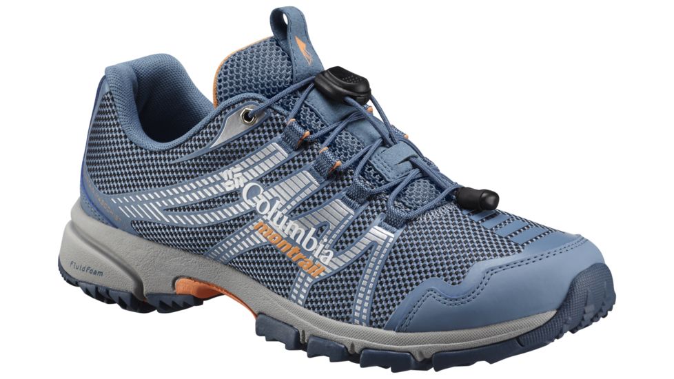 Columbia Mountain Masochist IV Trail Running Shoe - Womens, Dark Mirage/Jupiter, 7.5 US 1769391411-075