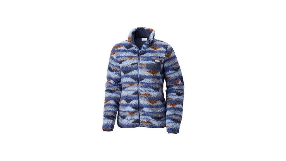 Columbia Mountain Side Heavyweight Fleece FZ, Eve Print, Extra Small - Womens, 1730401593-XS