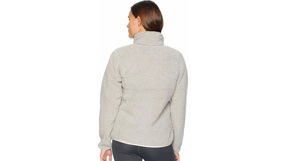 Columbia Mountain Side Heavyweight Fleece FZ, Flint Grey, Light Bisque, Extra Small - Womens, 1730401027-XS