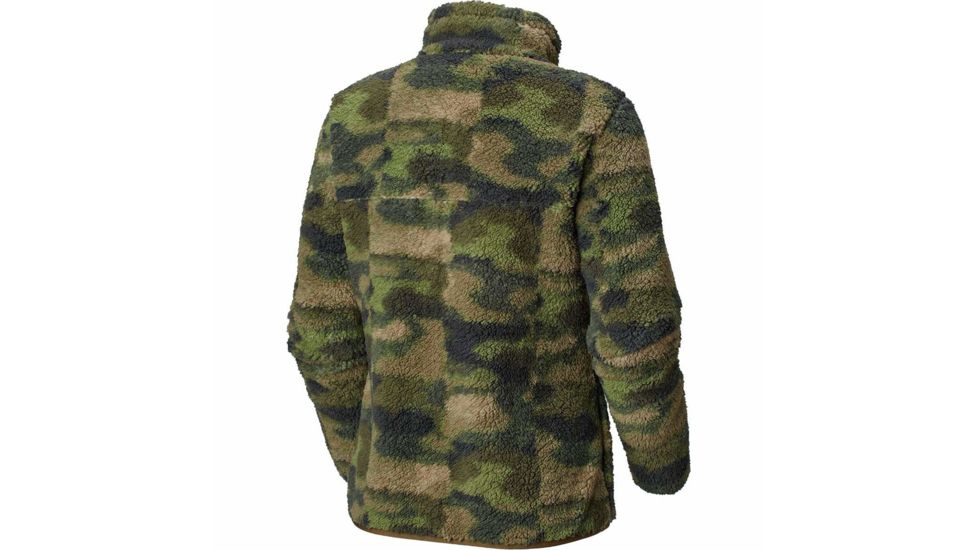 Columbia Mountain Side Heavyweight Fleece FZ, Peatmoss Camo, Extra Small - Womens, 1730401213-XS