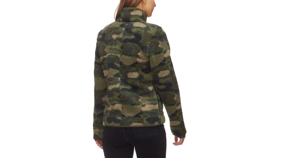 Columbia Mountain Side Heavyweight Fleece FZ, Peatmoss Camo, Extra Small - Womens, 1730401213-XS