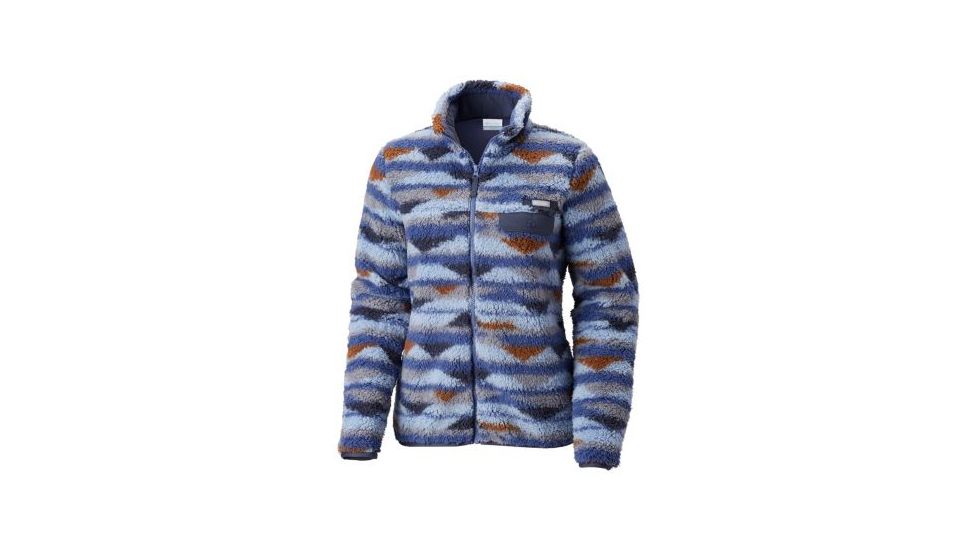 Columbia Mountain Side Heavyweight Fleece FZ - Womens, Eve Print, Small, 1730401593-S
