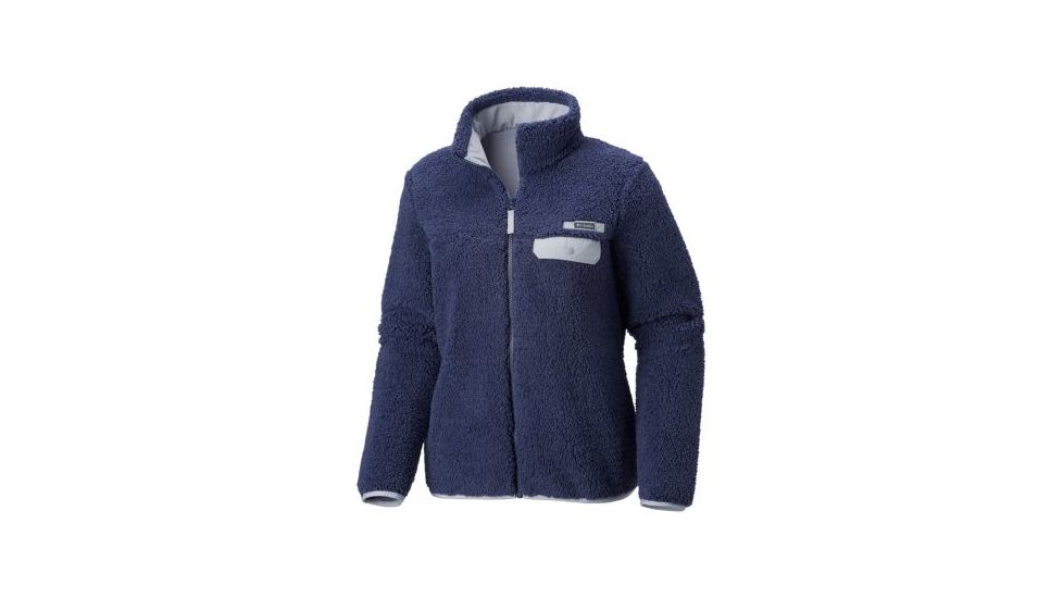 Columbia Mountain Side Heavyweight Fleece FZ - Womens, Nocturnal, Astral, Extra Small, 1730401466-XS