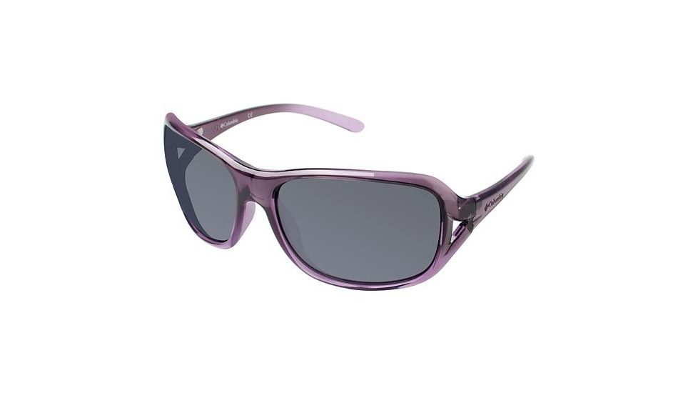 Columbia MT MAMA Single Vision Prescription Sunglasses CBMTMAMA03 - Frame Color Tr Grey/Orchid