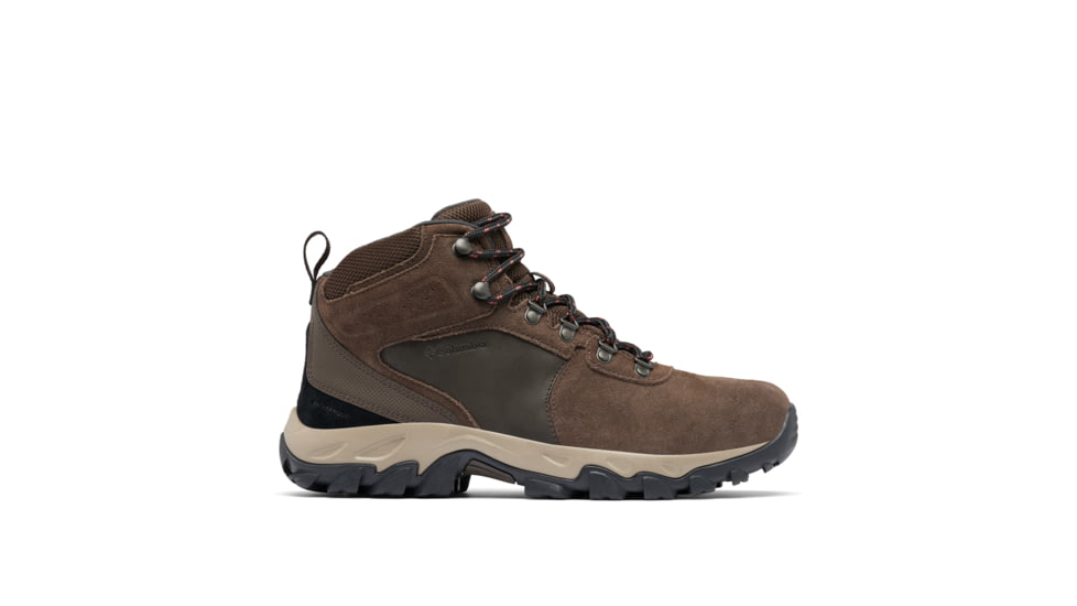 Columbia Newton Ridge Plus II Suede Waterproof Hiking Boot - Mens, Cordovan/Spice, 11, 1746411-233-11