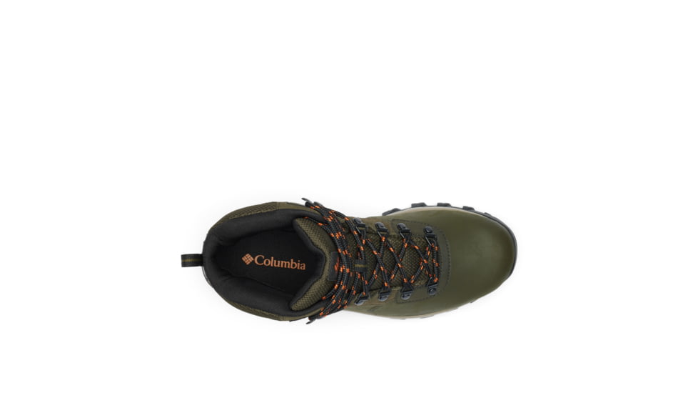 Columbia Newton Ridge Plus II Waterproof Hiking Boot - Mens, Deep Olive/Desert Sun, 11, 1594731-315-11