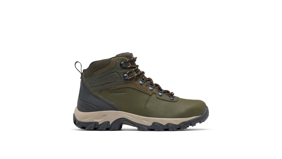 Columbia Newton Ridge Plus II Waterproof Hiking Boot - Mens, Deep Olive/Desert Sun, 11, 1594731-315-11