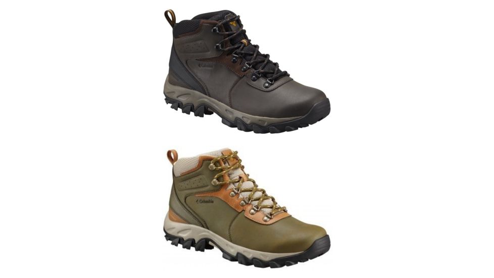Columbia Newton Ridge Plus Ii Waterproof Hiking Boot - Mens, Cordovan, Cordovan/Squash