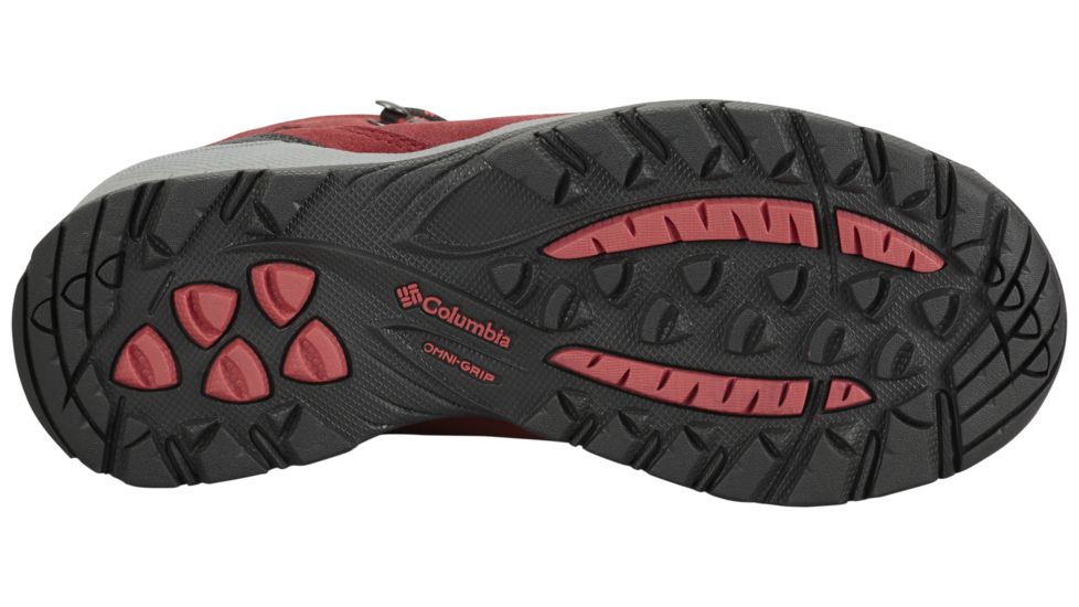 Columbia Newton Ridge Plus Waterproof Hiking Boot - Womens, Marsala Red/Sunset Red, Medium, 9.5, 1718821619-9.5