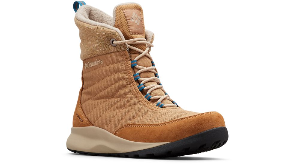 Columbia Nikiski Winter Boots - Womens, Elk, Lagoon, Medium, 6.5, 1862481286-6.5