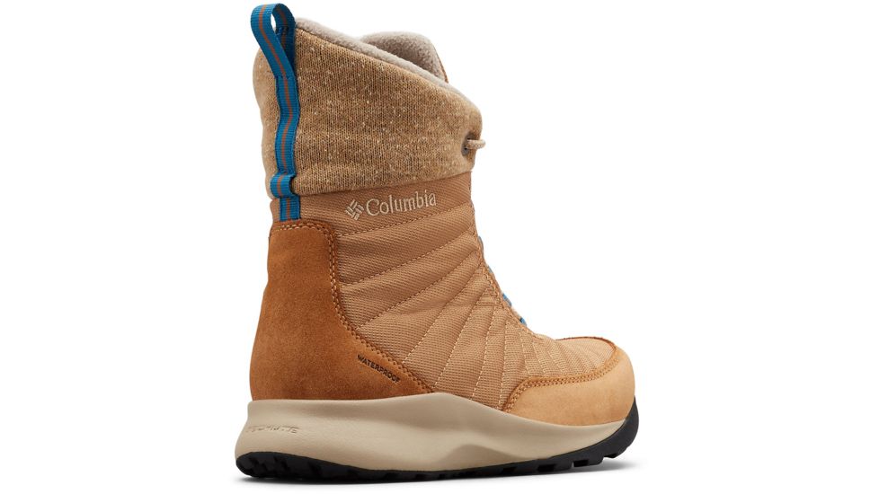 Columbia Nikiski Winter Boots - Womens, Elk, Lagoon, Medium, 6.5, 1862481286-6.5