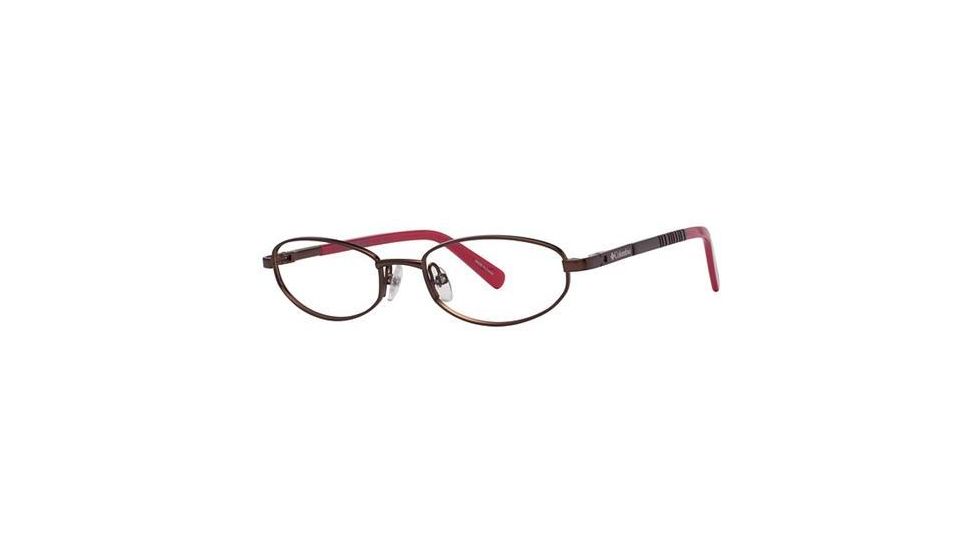Columbia Opal Storm Single Vision Prescription Eyeglasses - Frame Brown/Red, Size 46/16mm cbopalstorm01