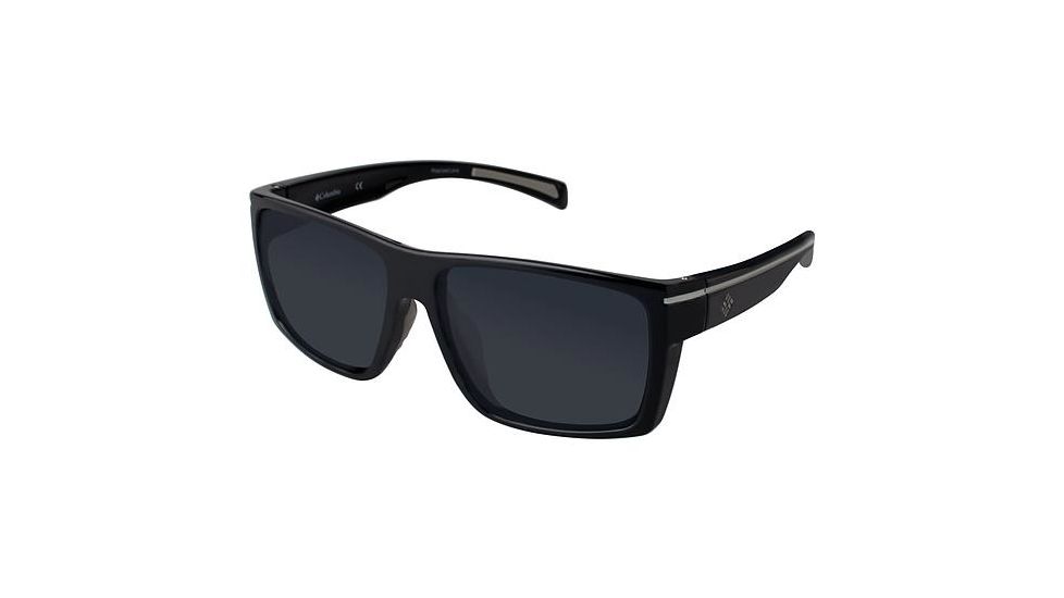 Columbia Otis Mountain Single Vision Prescription Sunglasses CBOTISMT01 - Frame Color Shiny Black
