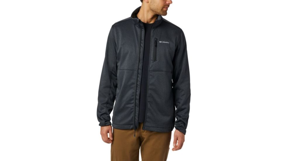 Columbia Outdoor Elements Full Zip - Mens, Black, Small, 1862051010-S