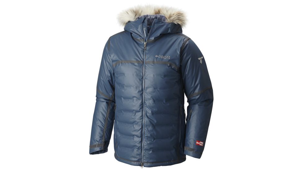 Columbia OutDry Ex Diamond HeatZone Jacket - Men's-Night Tide-Medium