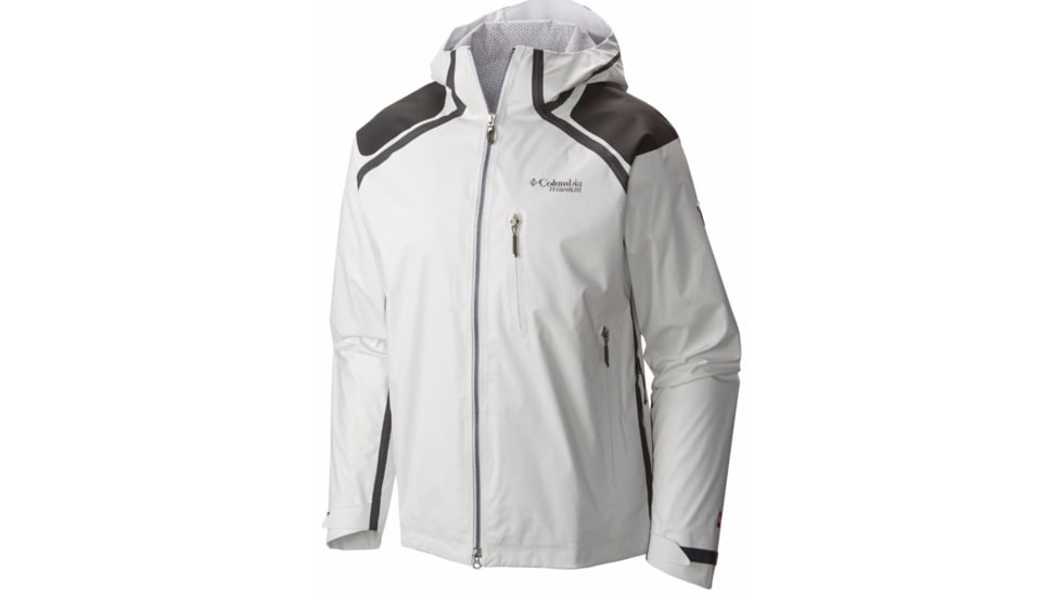 Columbia OutDry Ex Diamond Shell - Men's-White-Small