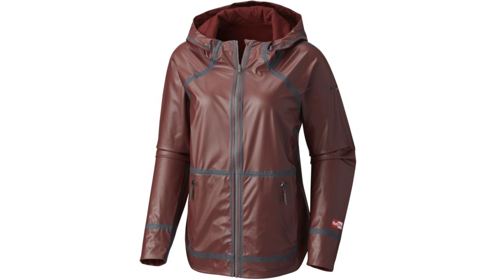 Columbia OutDry Ex Reversible Jacket - Women's-Deep Rust-X-Large