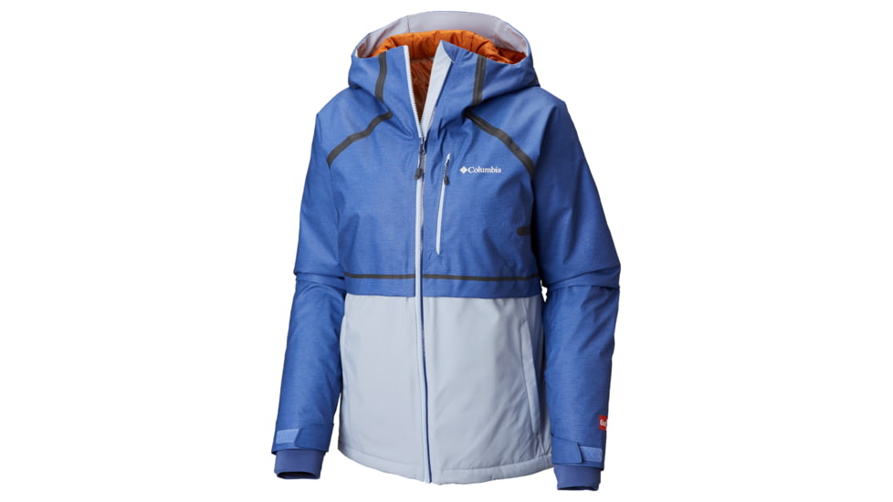 Columbia OutDry Glacial Hybrid Jacket, Eve Heather, Faded Sky, XL - Womens, 1798471593-XL