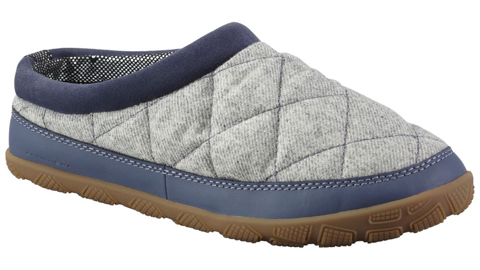 Columbia Packed Out Omni-Heat Slipper - Women's-Cement/Moonwave-6 US