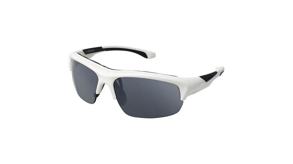 Columbia PEAK X Single Vision Prescription Eyeglasses - Frame Matte Sea Salt, Size 67/16mm CBPEAKX03