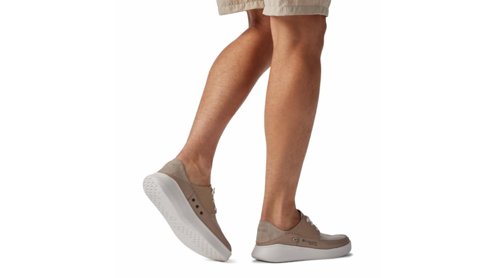 Columbia PFG Boatside Relaxed Shoes - Mens, Ancient Fossil/Cypress, 12, 20ess8,5