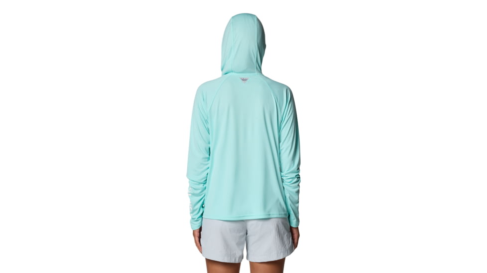 Columbia PFG Tidal Tee II Hoodie - Womens, Gulf Stream, S, 2113691-499-S