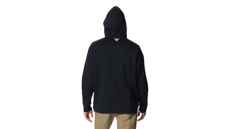 Columbia PHG Game Flag II Hoodie - Mens, Black/Graphite Game Flag, Small, 2013311010Bck,GrtGmeFlgS
