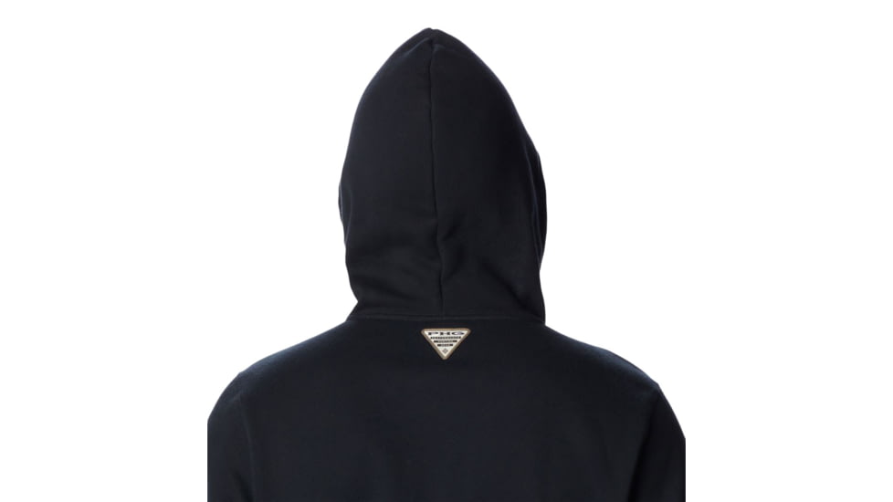 Columbia PHG Game Flag II Hoodie - Mens, Black/Graphite Game Flag, Small, 2013311010Bck,GrtGmeFlgS