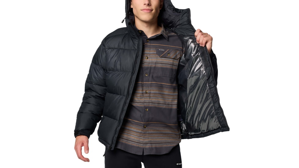 Columbia Pike Lake II Hooded Jacket - Mens, Black, Large, 2050931-012-L