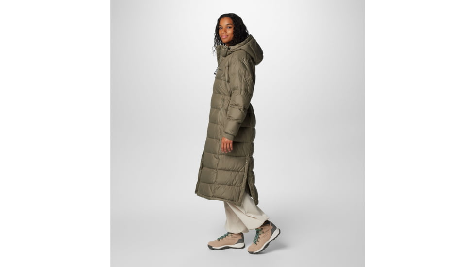 Columbia Pike Lake II Long Jacket - Womens, Stone Green, Extra Large, 2051351397-XL