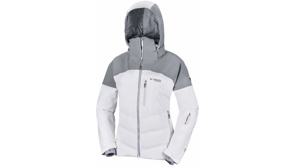 Columbia Powder Keg II Down Jacket, Astral, XL - Womens, 1804211444-XL